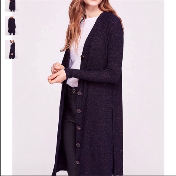 Free People Sweaters - Free People Sparkly Cardigan Sz XS